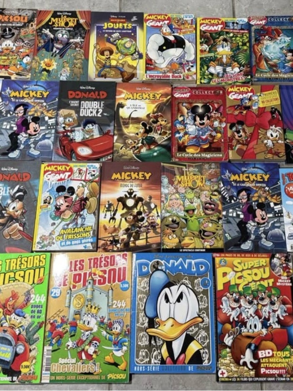 Disney Comic Book Assortment in French language